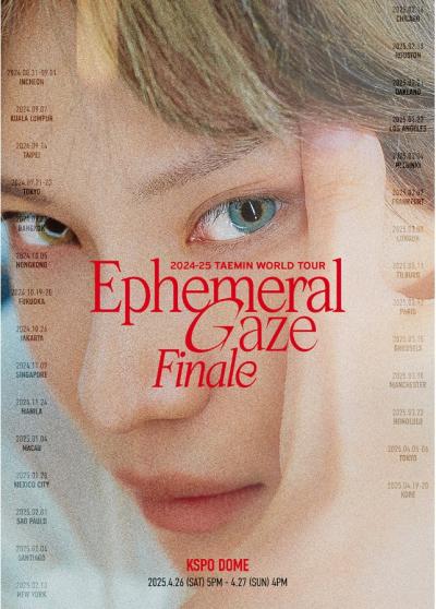 2024-25 TAEMIN WORLD TOUR [Ephemeral Gaze] Finale