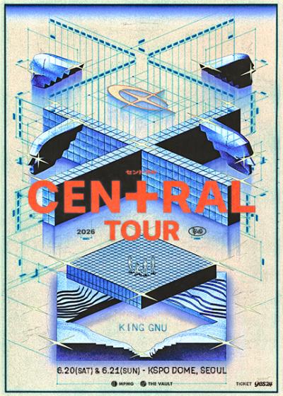 King Gnu CEN+RAL Tour 2026 in Seoul
