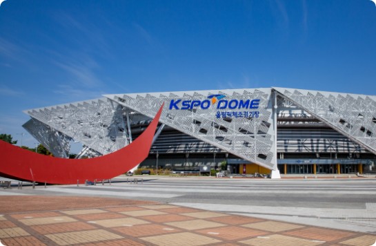 KSPO DOME(올림픽체조경기장) 전경