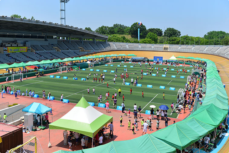 올팍축구장 전경 이미지