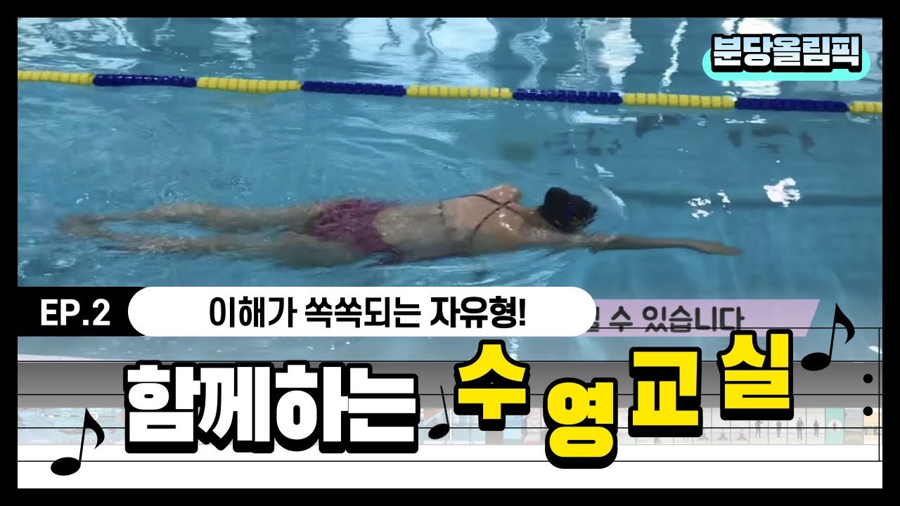 수영이 이렇게 쉽다니?_분당올림픽 수영교실_2편_이해 쏙쏙 자유형
