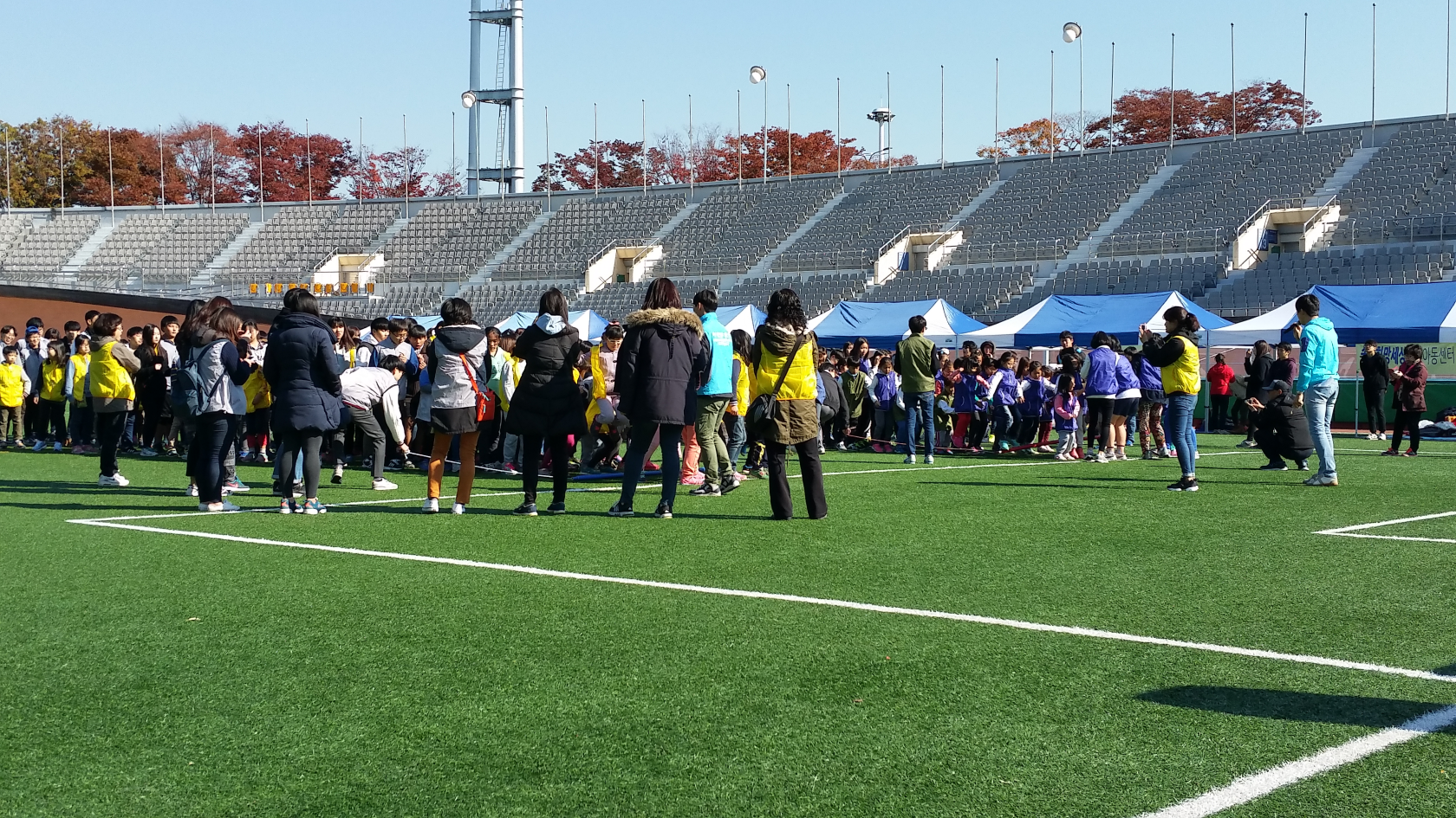 송파지역 아동센터 연합체육대회 개최 봉사활동 사진3