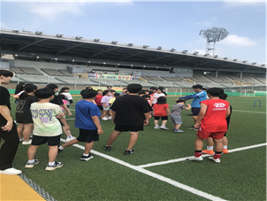 지역아동을 위한 축구무료강습(2023.08.18.) 사진2