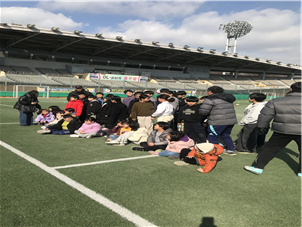 올팍축구교실 스포츠 나누리 건강드림활동 지역아동 초청 스포츠 봉사활동(2025.02.25.) 사진3