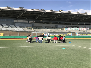 올팍축구교실 스포츠 나누리 건강드림활동 지역아동 초청 스포츠 봉사활동(2025.02.25.) 사진6
